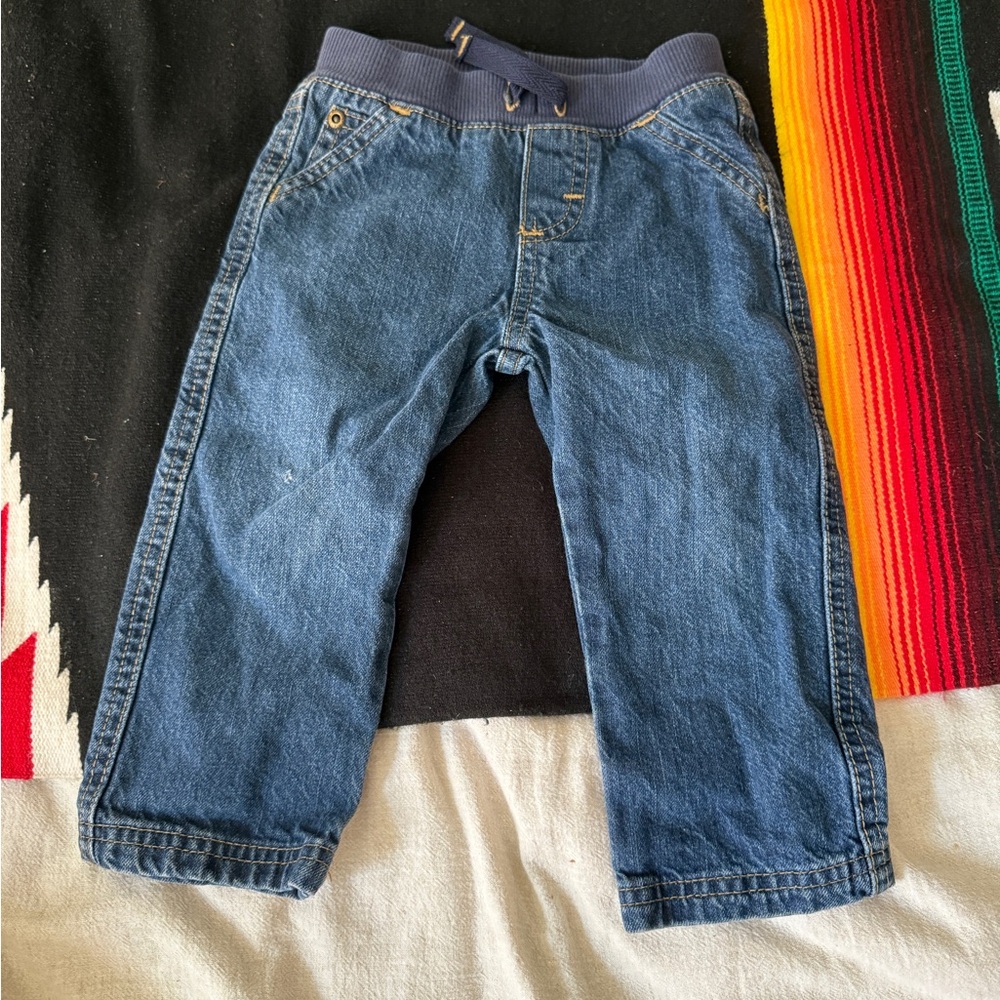Kids Toddler Wrangler Blue Denim Jeans